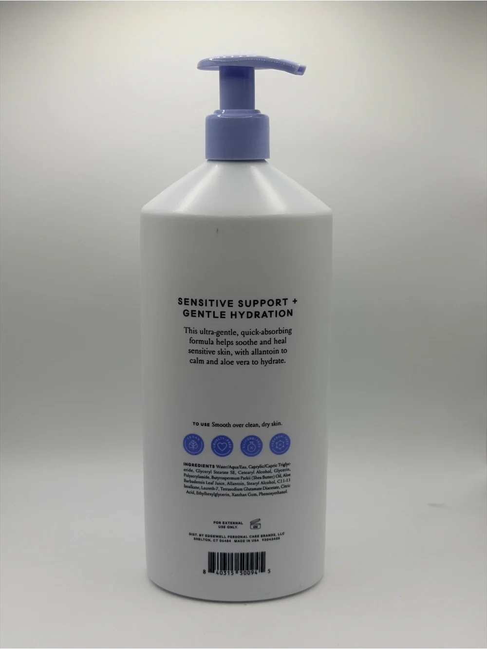 Biile Sensi Ultra-Gentle Body Lotion - White & Lavender Pump